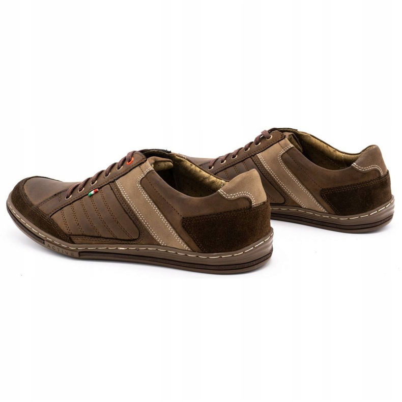 Chaussures homme cuir Olivier 236GT marron brun 6