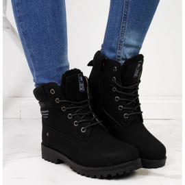 Bottes isolantes pour femmes News W EVE317A noir 2