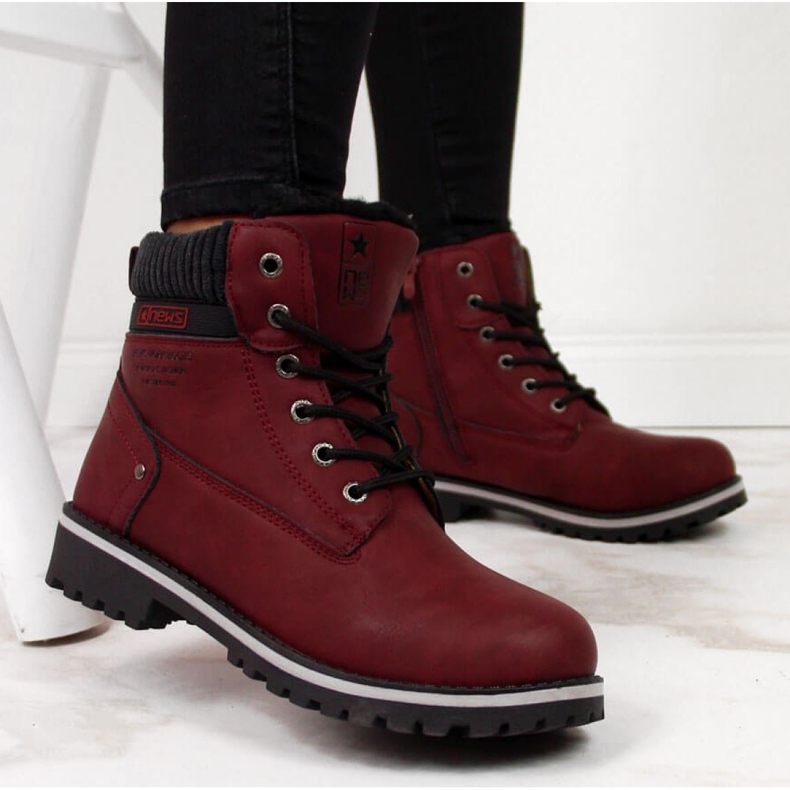 Chaussures de randonnée isolées News W EVE317B bordeaux 1 Chaussures de randonnée isolées News W EVE317B bordeaux 1