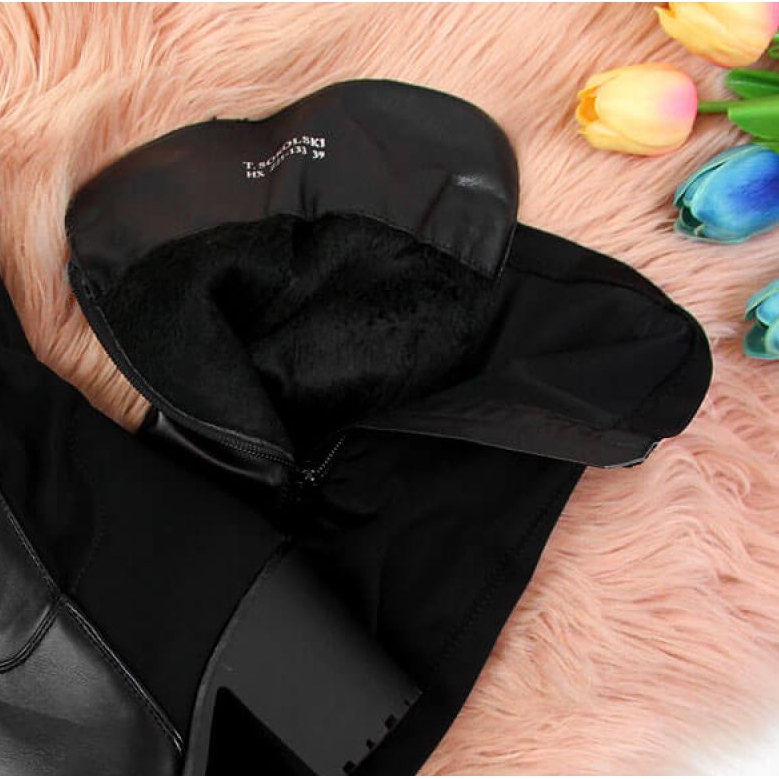 Bottes chaudes avec stretch T.Sokolski W SCA146 noir 1