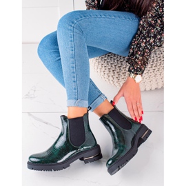 Bottines Chelsea vertes de Sergio Leone 2