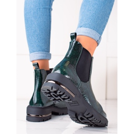 Bottines Chelsea vertes de Sergio Leone 1