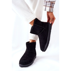 Bottes de neige chaudes noires Vicandi le noir 1