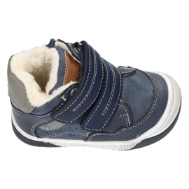 Bottes Sportowe avec Velcro American Club XD17 / 21 Bleu marine 2