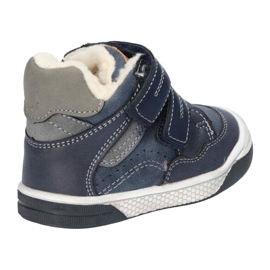 Bottes Sportowe avec Velcro American Club XD17 / 21 Bleu marine 4