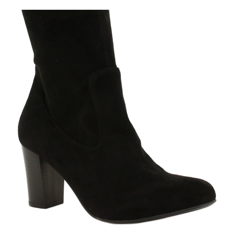 Bottes extensibles Caprice pour femmes 9-25500-27 044 noir 1
