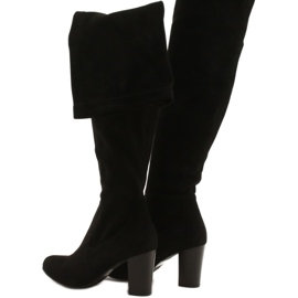Bottes extensibles Caprice pour femmes 9-25500-27 044 noir 4