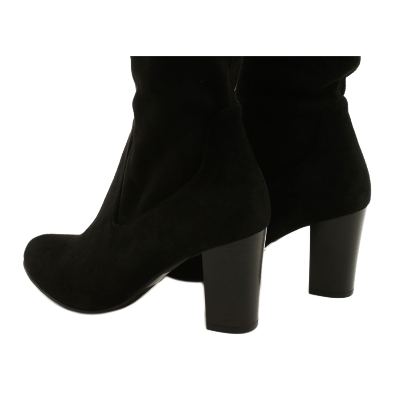 Bottes extensibles Caprice pour femmes 9-25500-27 044 noir 5