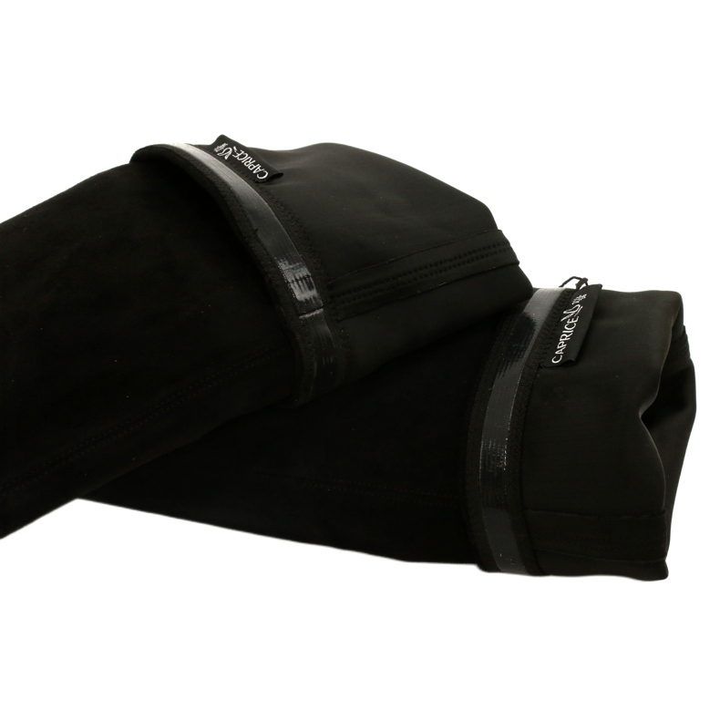 Bottes extensibles Caprice pour femmes 9-25500-27 044 noir 8