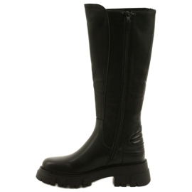 Bottes pour femmes Sergio Leone KZ748 Noir le noir 1