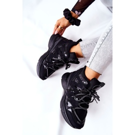 Chaussures compensées noires Hesane Sport le noir 1