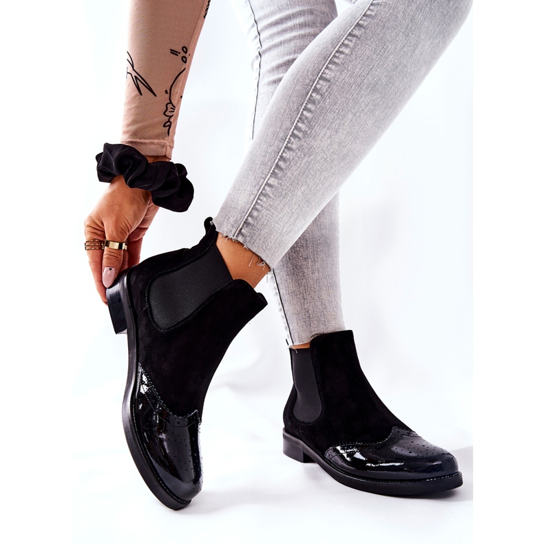 Bottes à enfiler en cuir Laura Messi Noir 2096 le noir 2 Bottes à enfiler en cuir Laura Messi Noir 2096 le noir 2