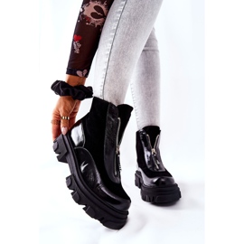 Bottes isolées en cuir Laura Messi Noir 2371 le noir 1