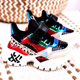 FRROCK Chaussures de sport pour enfants avec velcro noir Be Happy beige le noir rouge bleu 1 FRROCK Chaussures de sport pour enfants avec velcro noir Be Happy beige le noir rouge bleu 1