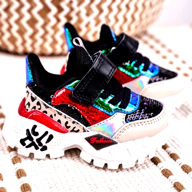 FRROCK Chaussures de sport pour enfants avec velcro noir Be Happy beige le noir rouge bleu 1 FRROCK Chaussures de sport pour enfants avec velcro noir Be Happy beige le noir rouge bleu 1