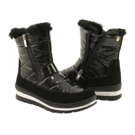 Bottes de neige noires avec membrane Caprice 26425-27 019 le noir 5