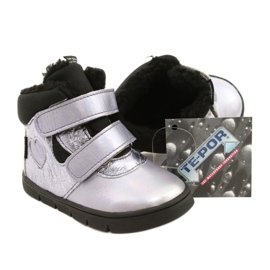 Bottes de filles avec membrane Te-Por Mazurek 1360 Purple violet 1