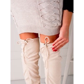 Seastar Cuissardes hautes en daim beige 1