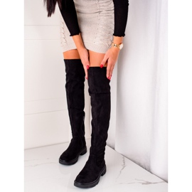 Seastar Cuissardes hautes en daim noir 2