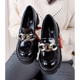 TRENDI Mocassins noirs à la mode le noir 1