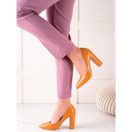 Sweet Shoes Escarpins pour femmes Ly9182c orange 1