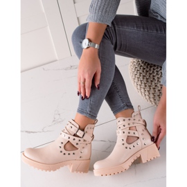 Bestelle Travailleurs à la mode avec des strass beige 1