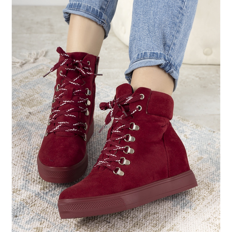 Baskets d'hiver Carmona bordeaux 2 Baskets d'hiver Carmona bordeaux 2