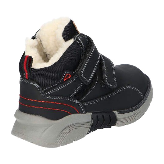 American Club XD18 / 21 Chaussures de sport isolées noires avec fourrure le noir 4