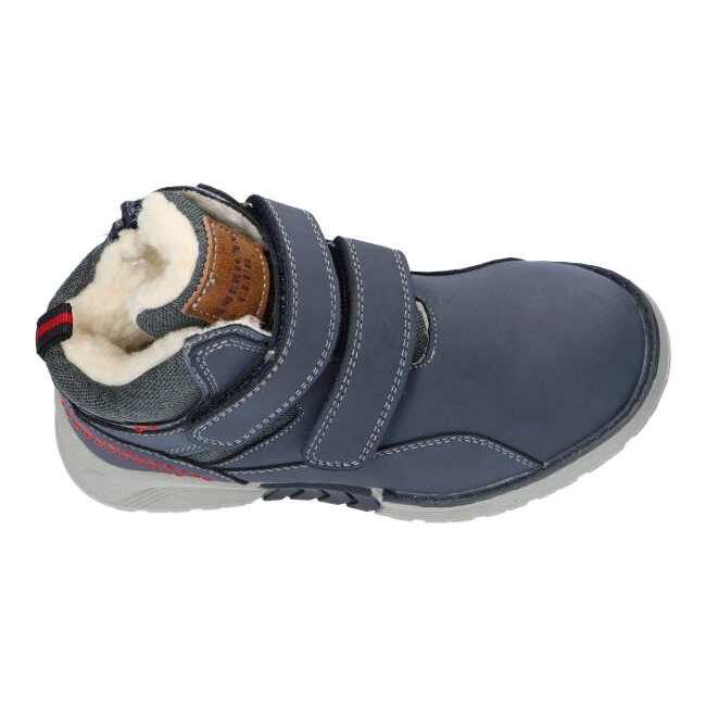 American Club XD18 / 21 Chaussures de sport chaudes marine avec fourrure bleu marine 3