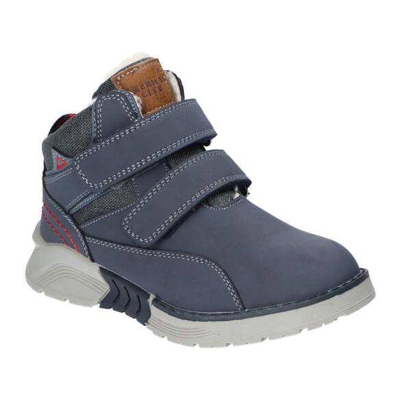 American Club XD18 / 21 Chaussures de sport chaudes marine avec fourrure bleu marine 1