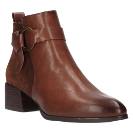 Bottes marron pour femmes Filippo DBT3013/21 BR brun 1