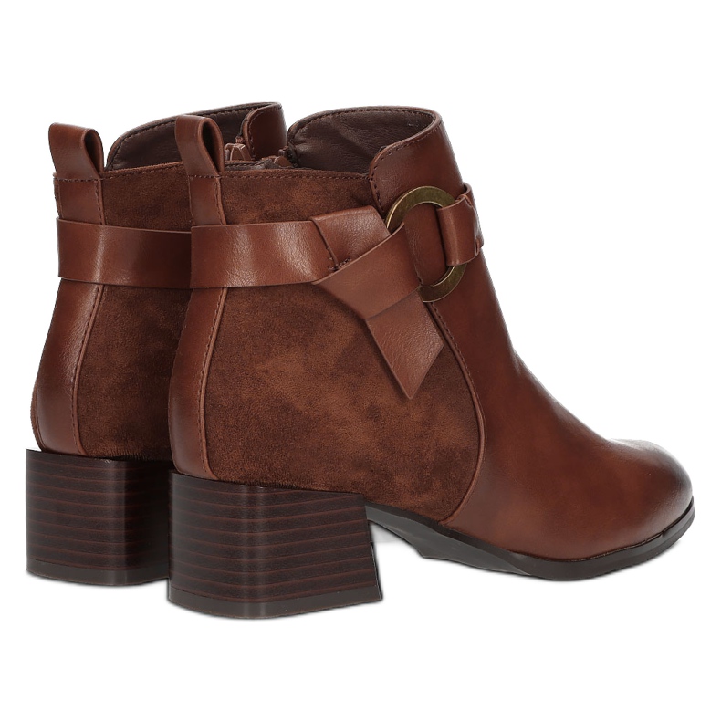 Bottes marron pour femmes Filippo DBT3013/21 BR brun 4