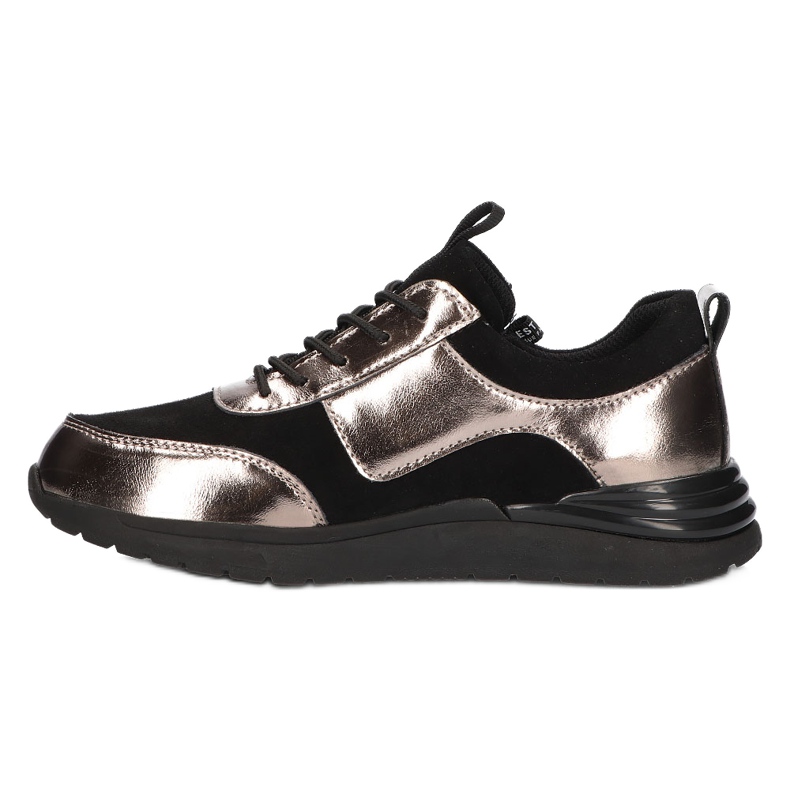 Filippo DP3149/21 BK GN baskets de sport en cuir, nickel foncé noir 1