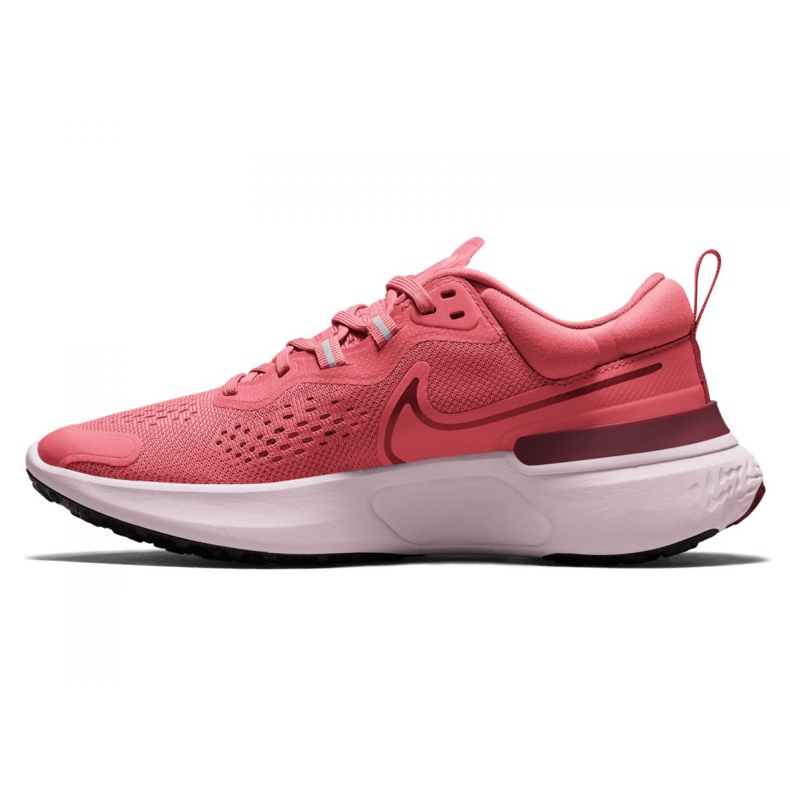 Chaussure de course Nike React Miler 2 W CW7136-600 rouge multicolore 1