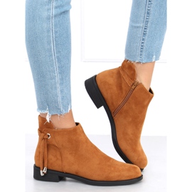 Camel MR-10 Bottines plates pour femmes Camel brun 6