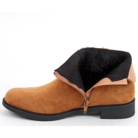Camel MR-10 Bottines plates pour femmes Camel brun 1