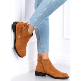 Camel MR-10 Bottines plates pour femmes Camel brun 7