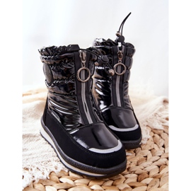 PE1 Bottes de neige chaudes hautes en laine Noir Lucia le noir 2 PE1 Bottes de neige chaudes hautes en laine Noir Lucia le noir 2