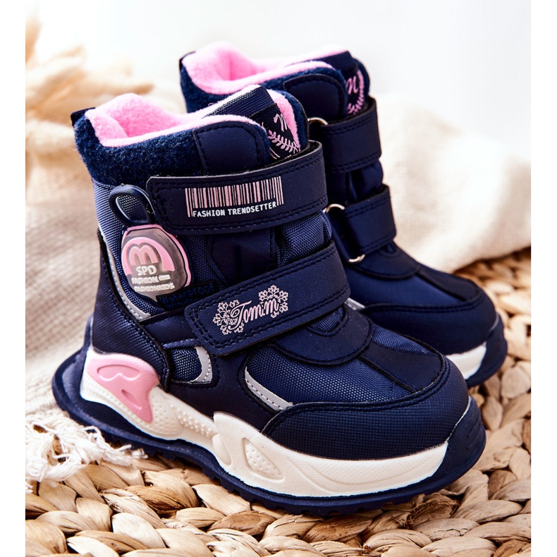 PJ2 Bottes de neige chaudes pour enfants Bottes Nemi bleu marine 1 PJ2 Bottes de neige chaudes pour enfants Bottes Nemi bleu marine 1
