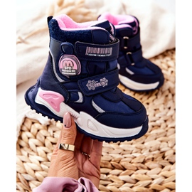 PJ2 Bottes de neige chaudes pour enfants Bottes Nemi bleu marine 2 PJ2 Bottes de neige chaudes pour enfants Bottes Nemi bleu marine 2
