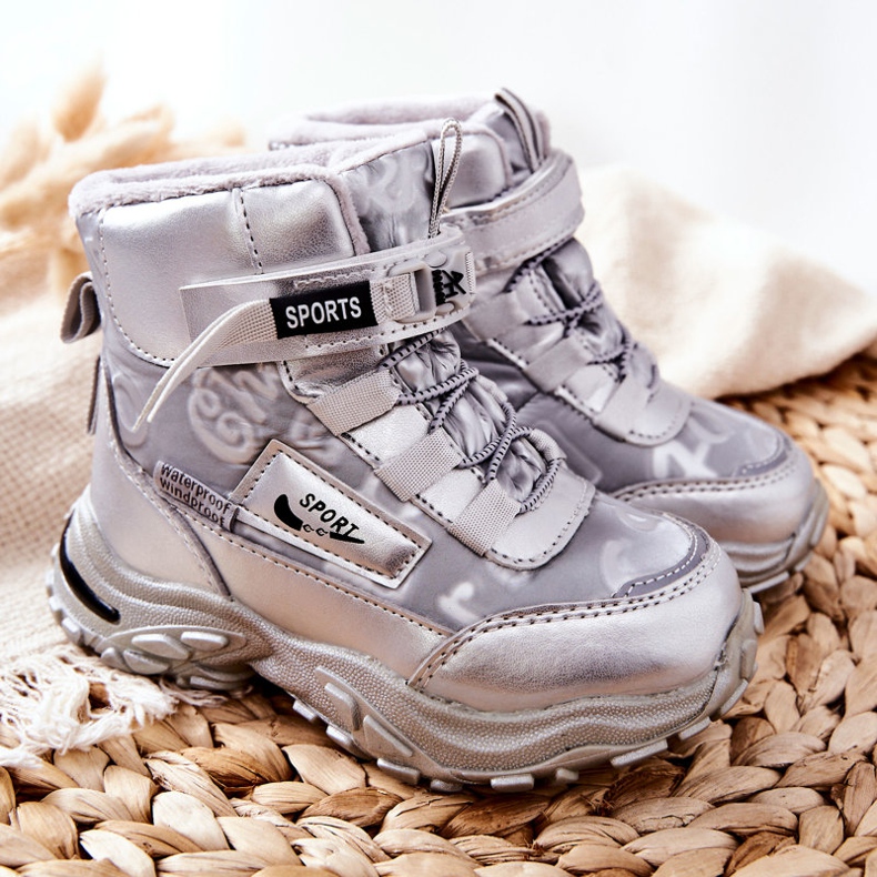 PJ2 Bottes de neige chaudes Silver Boots Erila argent 1 PJ2 Bottes de neige chaudes Silver Boots Erila argent 1