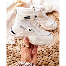 PJ2 Bottes de neige chaudes Bottes Beige Clair Erila 2