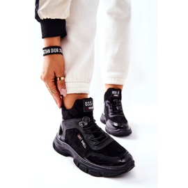 PH1 Chaussures de sport en cuir très chaudes Black Merit noir 1