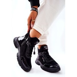 PH1 Chaussures de sport en cuir très chaudes Black Merit le noir 2