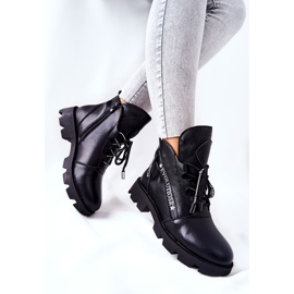 Bottes Chauffées Avec Fourrure Sergio Leone Noir TR740 le noir 6