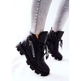 Bottes Chauffées Avec Fourrure Sergio Leone Noir TR740 le noir 3