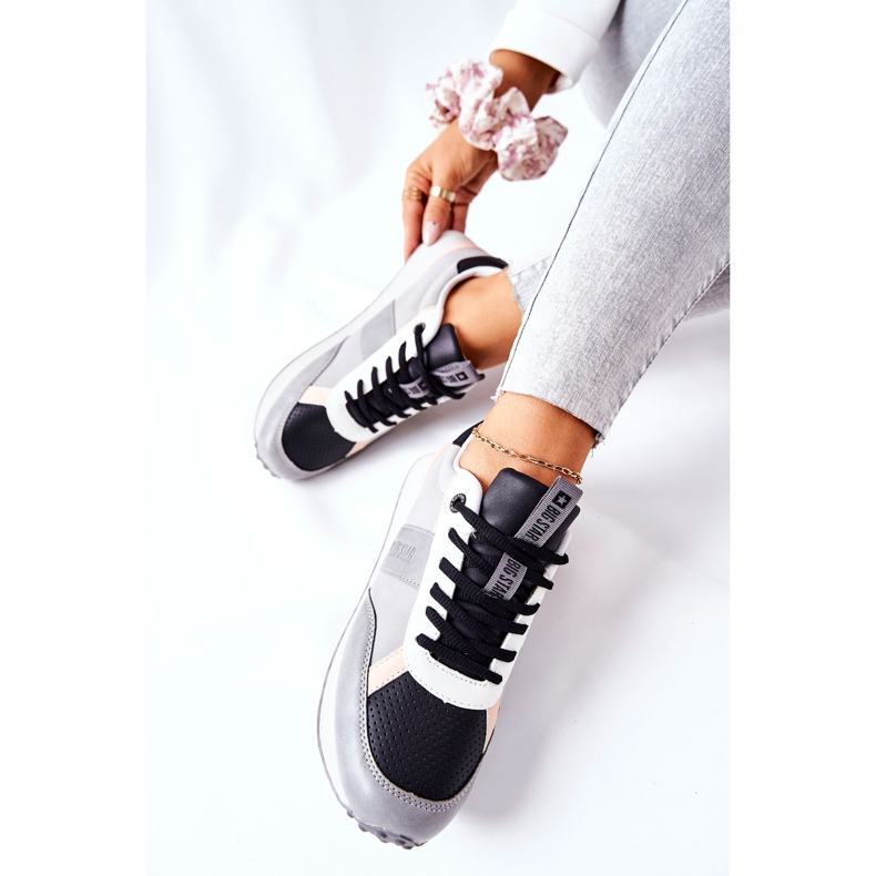 Chaussures de Sport Memory Foam Big Star II274398 Gris-Noir le noir 1