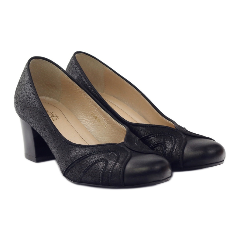 Pumps pour femmes Espinto sur le pilier noir 4