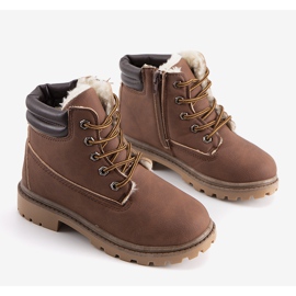 Les trappeurs marron pour enfants Marseau brun 1 Les trappeurs marron pour enfants Marseau brun 1