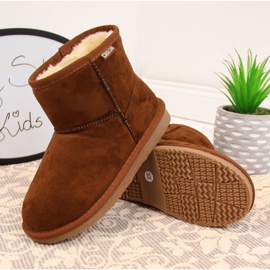 Bottes de neige isolées Big Star Jr GG374082 marron blanc brun 1